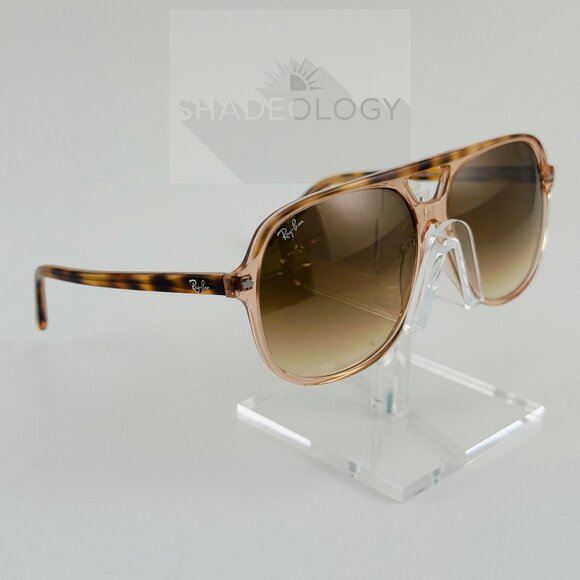 Ray Ban Bill RB2198 60mm Unisex Pilot Sunglasses - Havana / Brown Gradient Lens